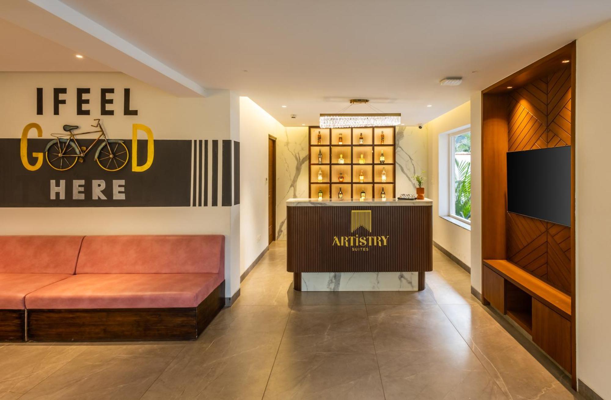 Artistry Suites Calangute Bagian luar foto
